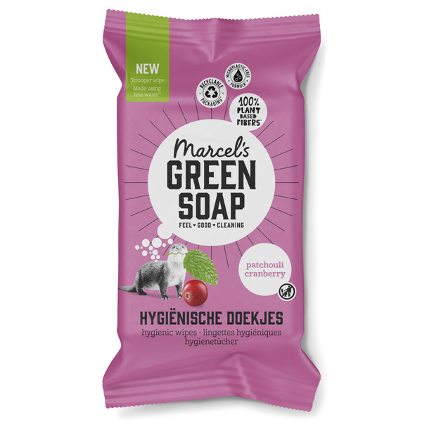 Marcel's Green Soap Hygienische schoonmaakdoek voorkant