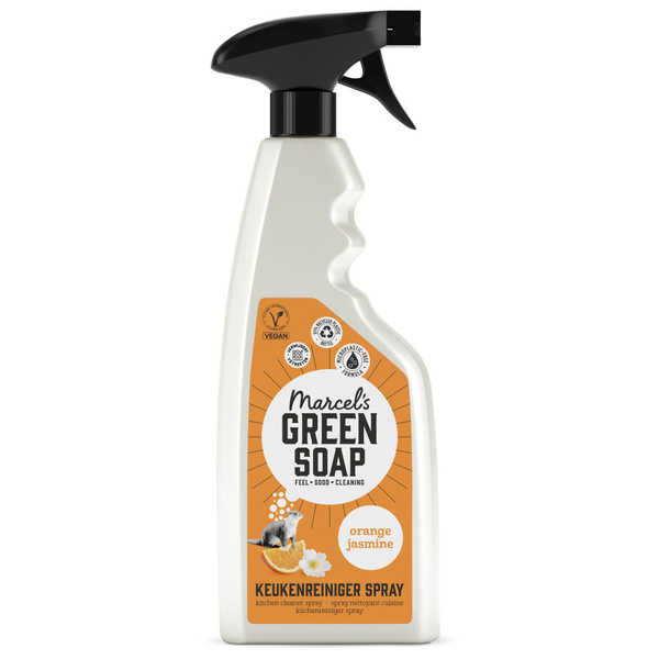Marcel's Green Soap Keuken spray Orange&Jasmine voorkant