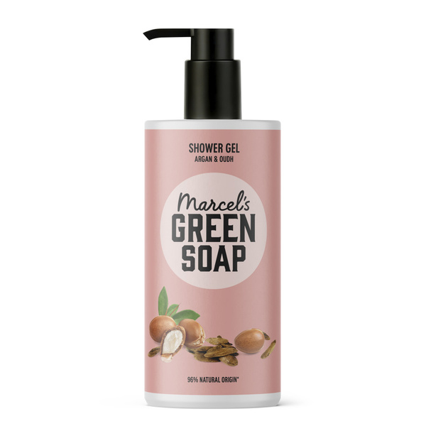Marcel's Green Soap Showergel Argan & Oudh voorkant