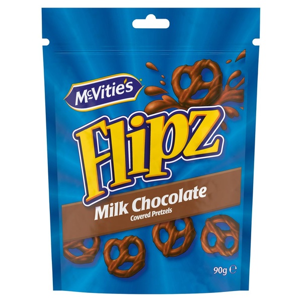 Mc Vities pretzels melkchocolade voorkant