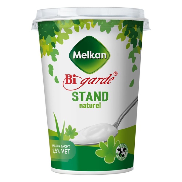 Melkan bigarde yoghurt voorkant