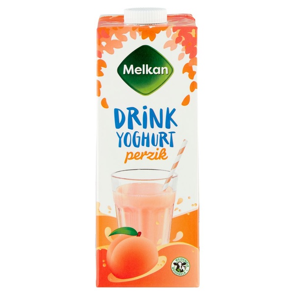 Melkan drinkyoghurt voorkant