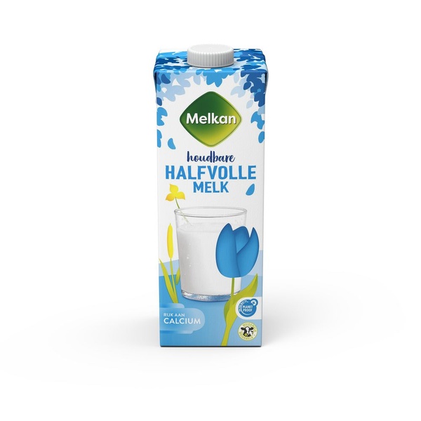 Melkan halfvolle houdbare melk voorkant