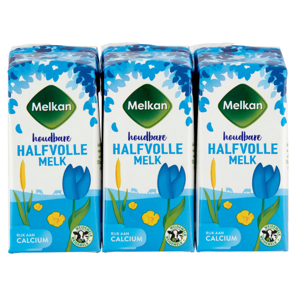 Melkan houdbare halfvolle melk voorkant