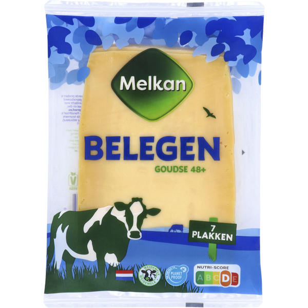Melkan Kaas Belegen plakken voorkant