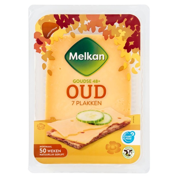 Melkan kaas plakken oud 48+ voorkant