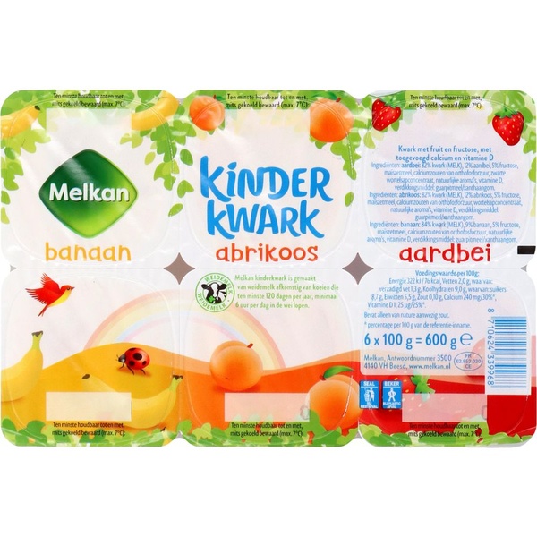 Melkan kinderkwark voorkant