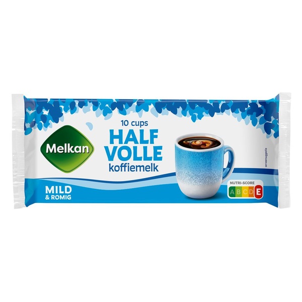 Melkan koffiemelk halfvolle voorkant