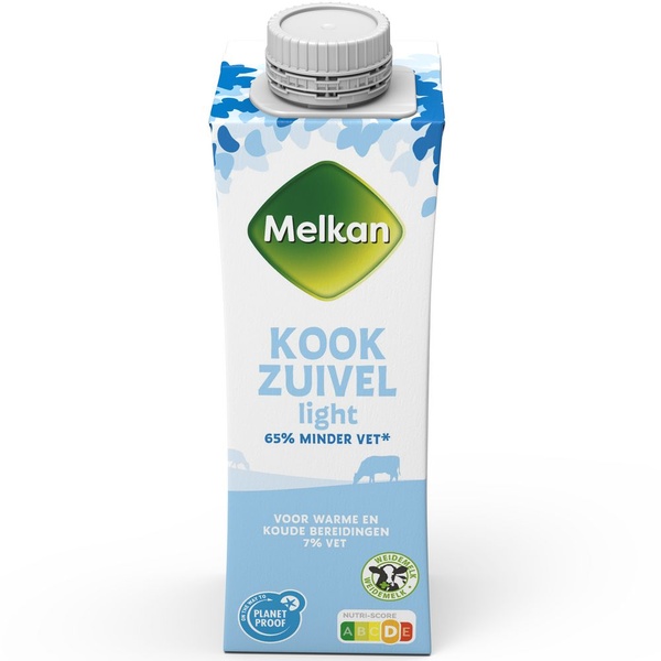 Melkan kookroom light voorkant