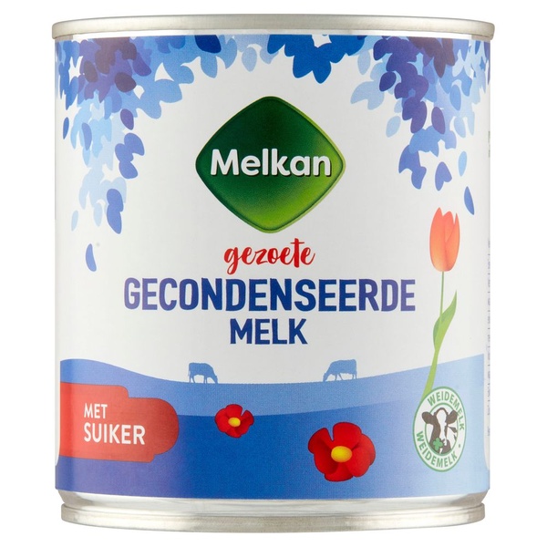 Melkan melk gecondenseerde voorkant
