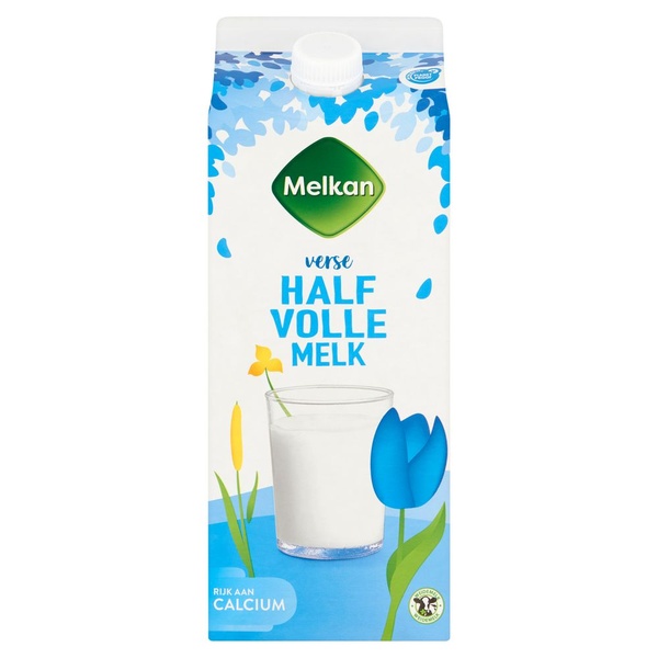 Melkan melk halfvol voorkant