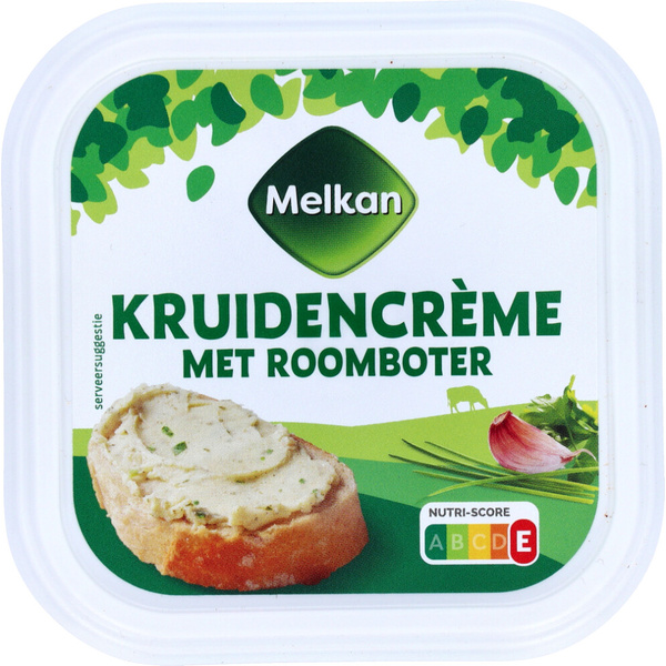 Melkan Melkan Kruidencrème Met roomboter voorkant