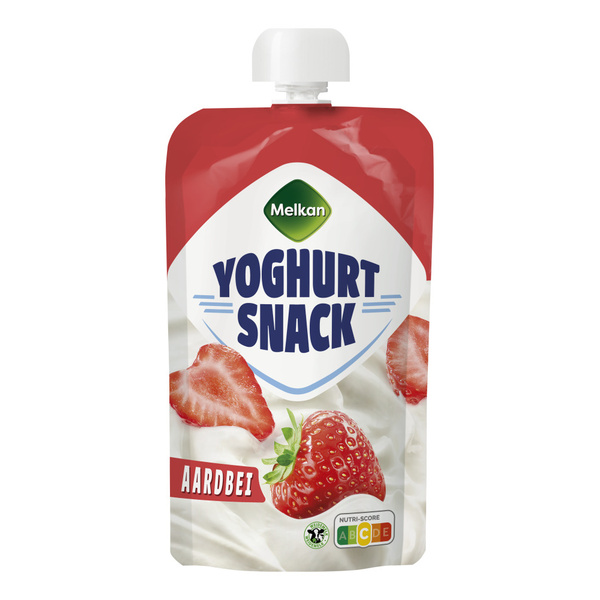 Melkan Melkan pouch aardbei voorkant