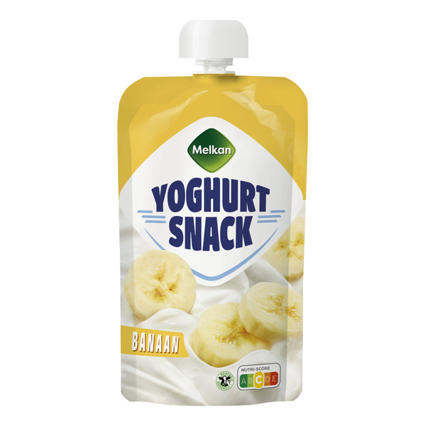 Melkan Melkan pouch banaan voorkant