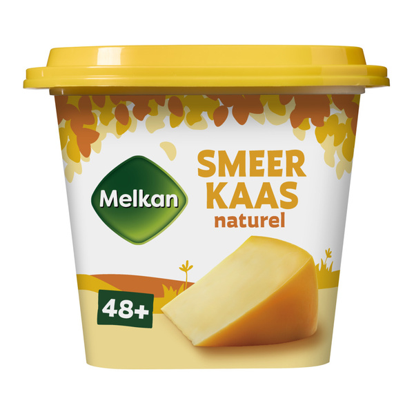 Melkan Melkan Smeerkaas Naturel 48+ voorkant