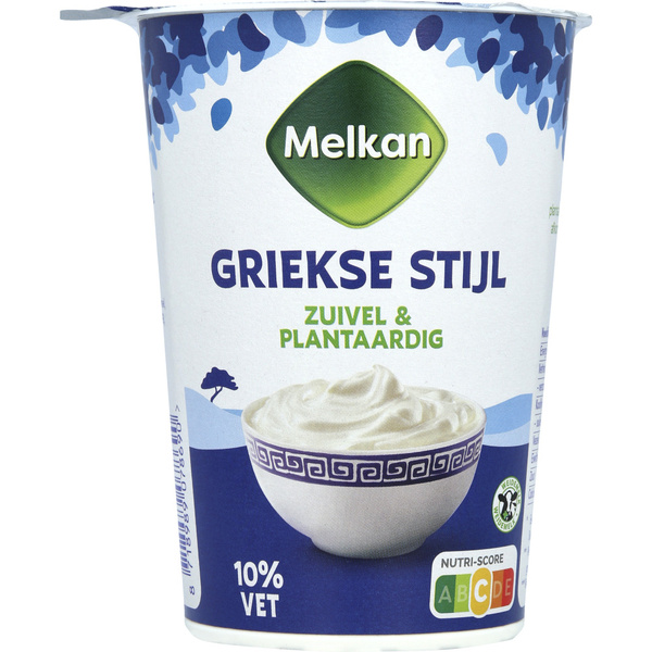 Melkan Melkan Yoghurt Hybride Griekse stijl voorkant
