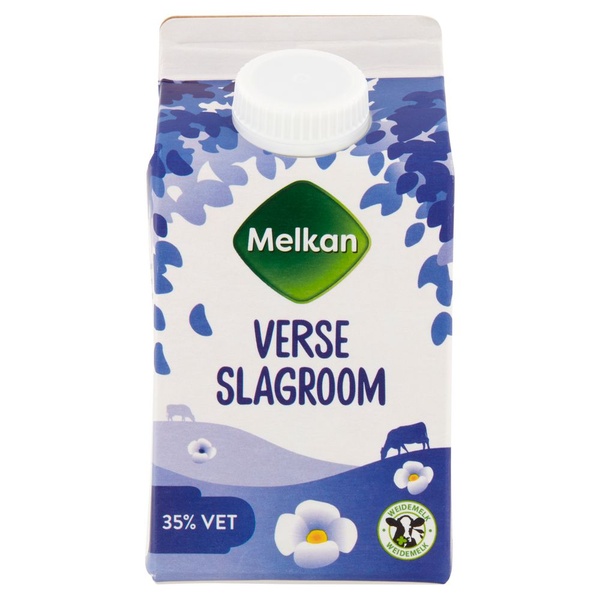 Melkan Slagroom 35% Vet voorkant