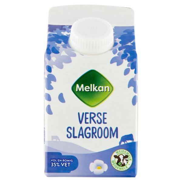 Melkan slagroom vers voorkant