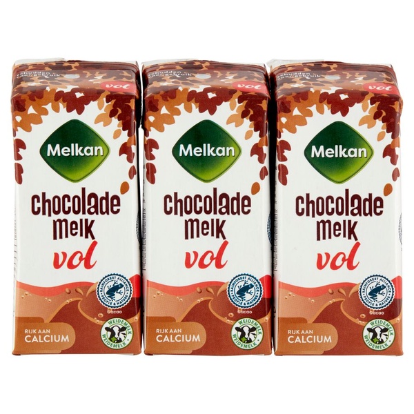 Melkan volle chocolademelk voorkant