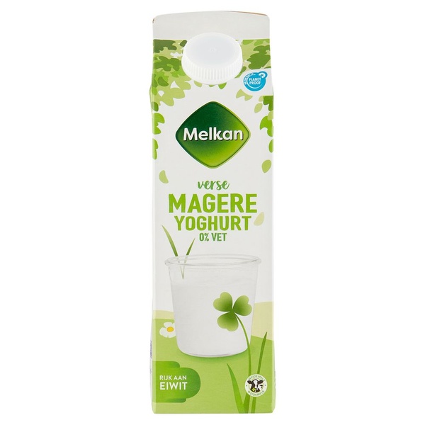 Melkan yoghurt mager voorkant