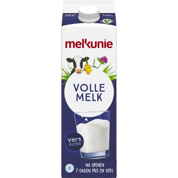Melkunie melk vol achterkant
