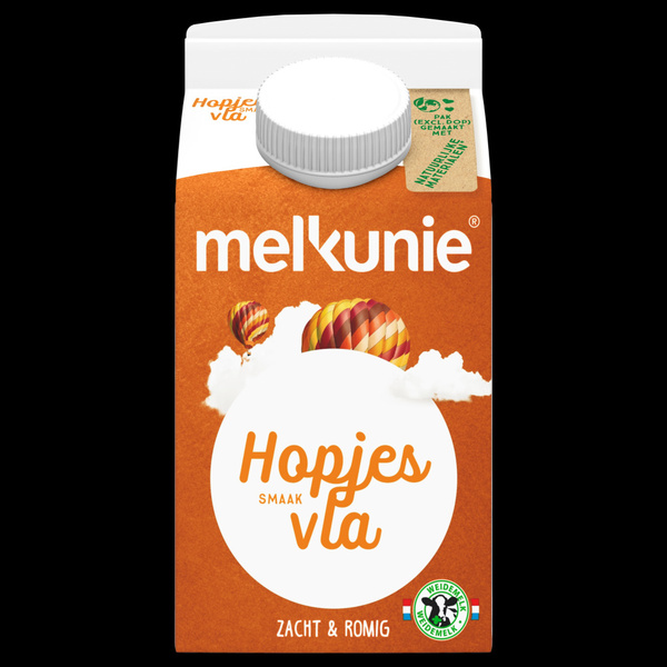 Melkunie Vla Hopjes voorkant