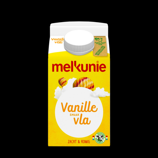 Melkunie vla vanille voorkant