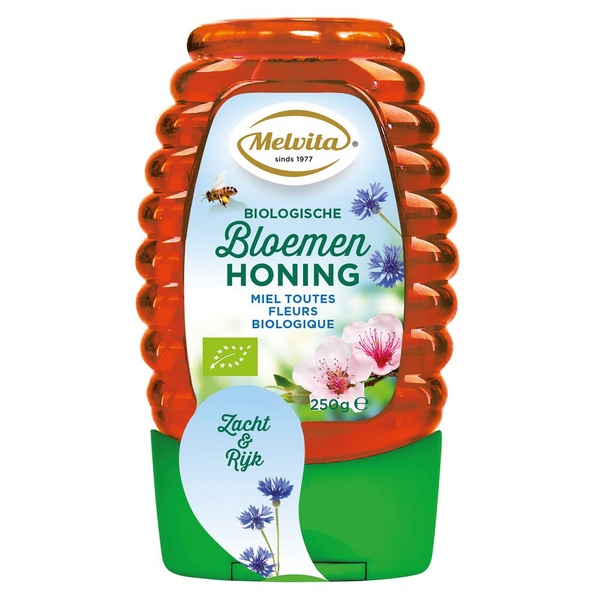 Melvita Biologische bloemenhoning biologisch voorkant