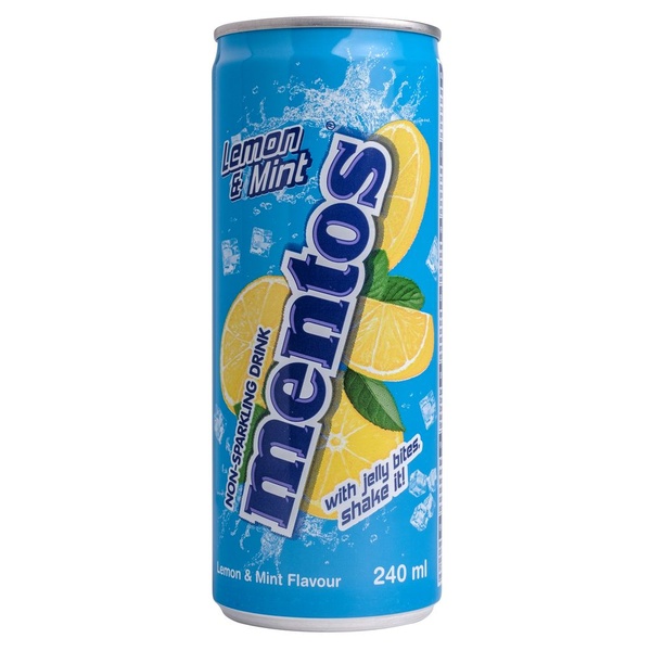 Mentos lemon & mint voorkant