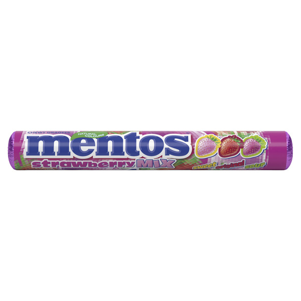 Mentos Pepermunt Strawberry Mix voorkant