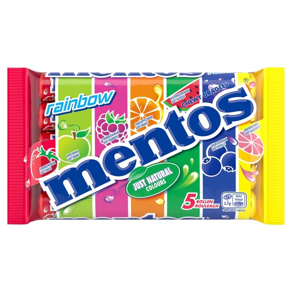 Mentos rainbow voorkant