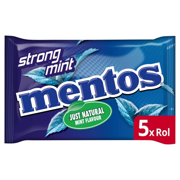 Mentos strong mint voorkant