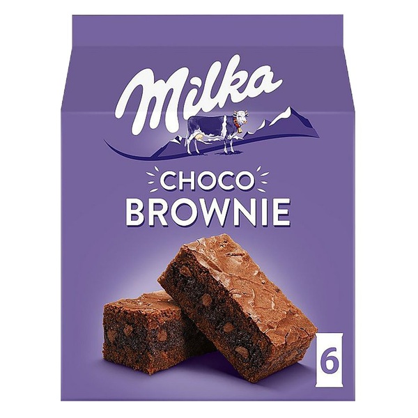 Milka brownie voorkant