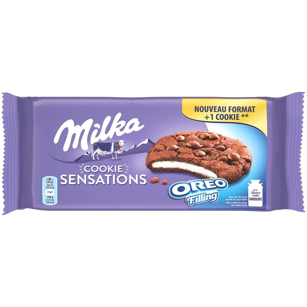 Milka cookie sensations oreo voorkant