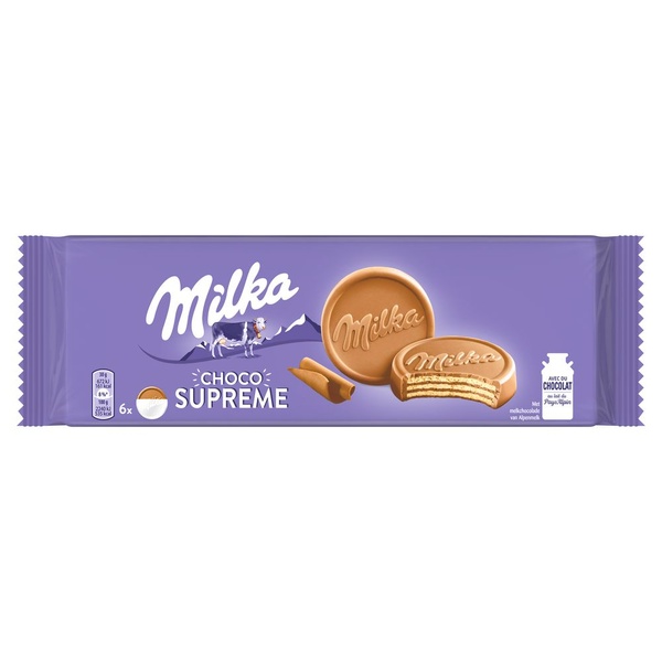 Milka Koek Chocowafer Melk achterkant