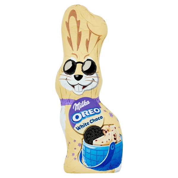 Milka paashaas Oreo white voorkant