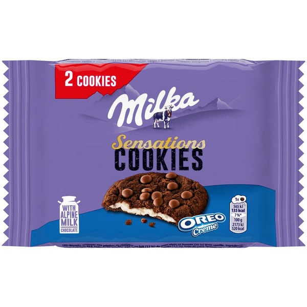 Milka sensations oreo voorkant
