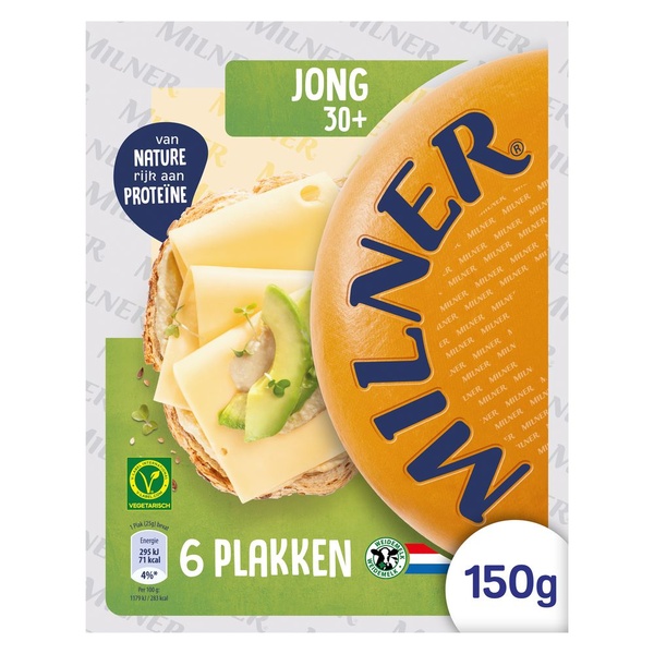 Milner kaas plakken jong 30+ voorkant