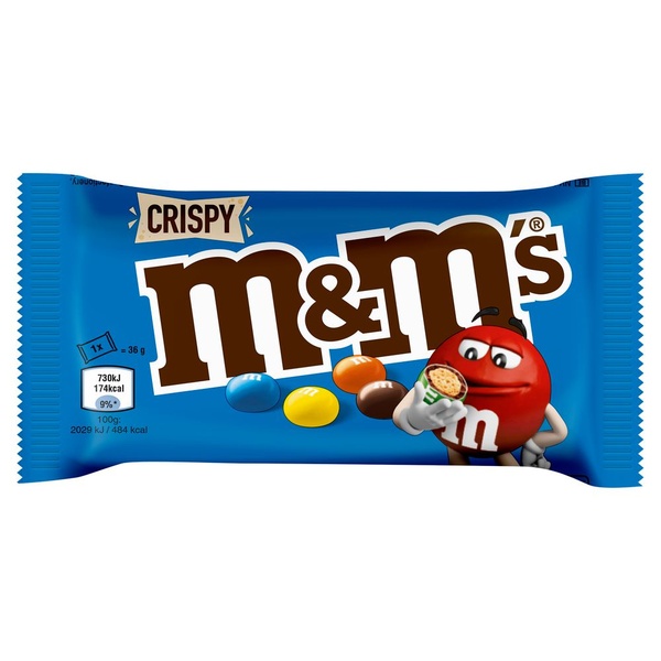 M&M'S crispy single voorkant