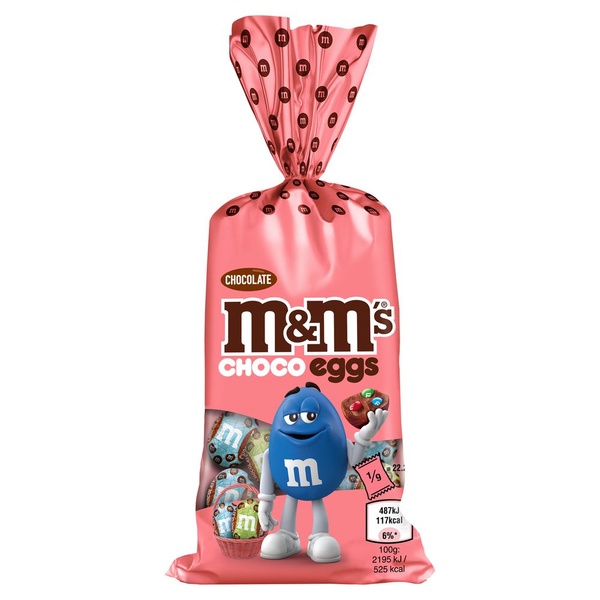 M&M'S eggs choco voorkant