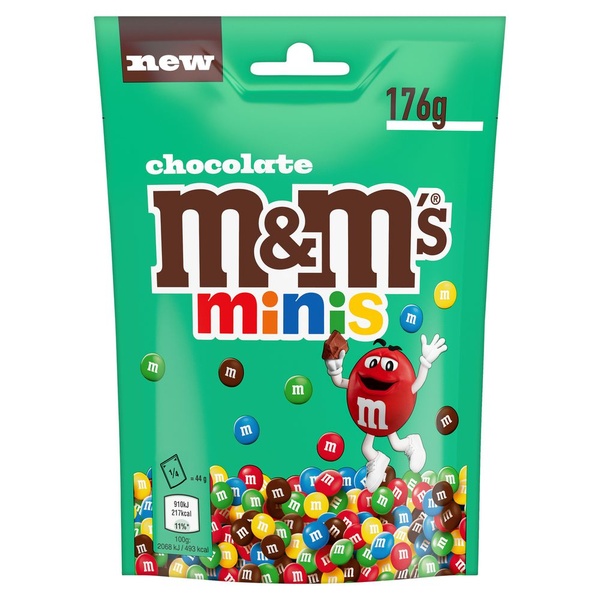 M&M'S mini melkchocolade voorkant