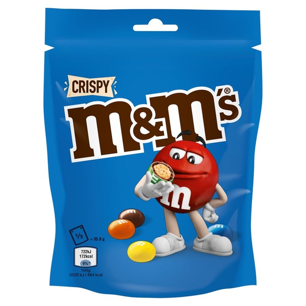 M&M'S M&M'S Crispy melkchocolade voorkant
