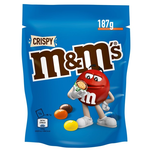 M&M'S M&M'S Crispy melkchocolade voorkant