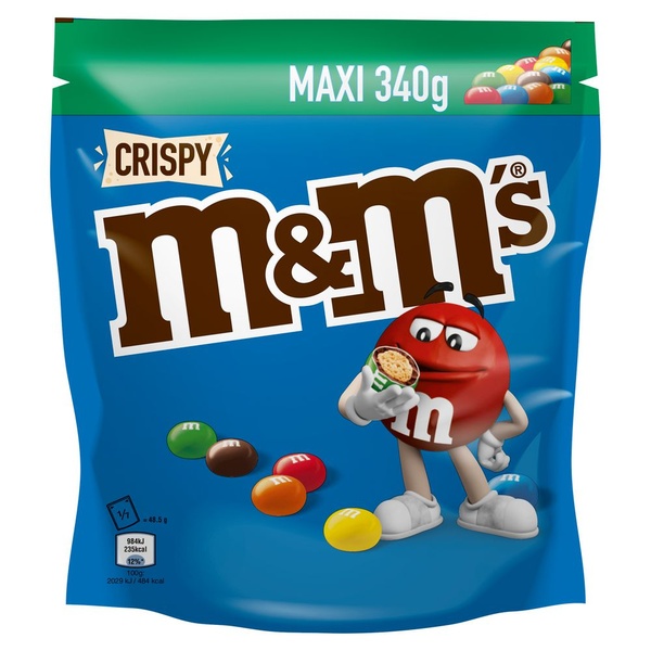 M&M'S M&M'S Crispy melkchocolade voorkant