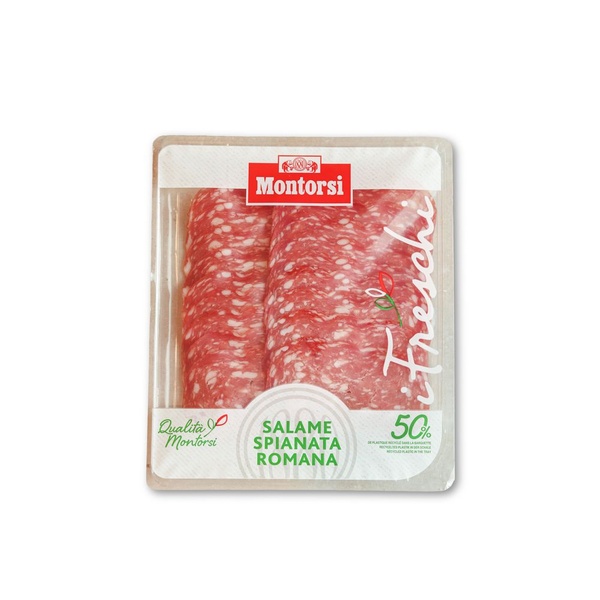 Montorsi salami spianata romana voorkant