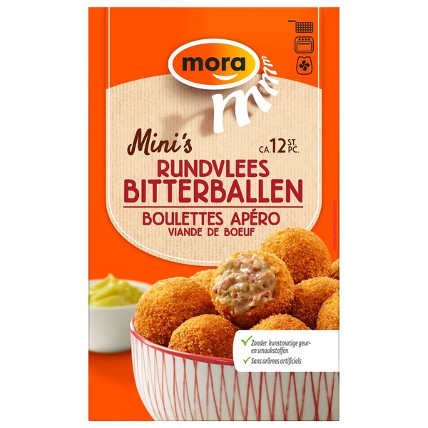 Mora Bitterballen Rundvlees voorkant