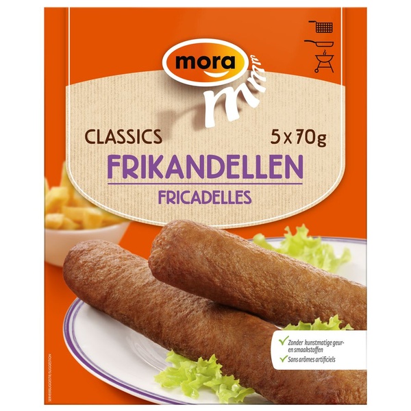 Mora frikandel voorkant