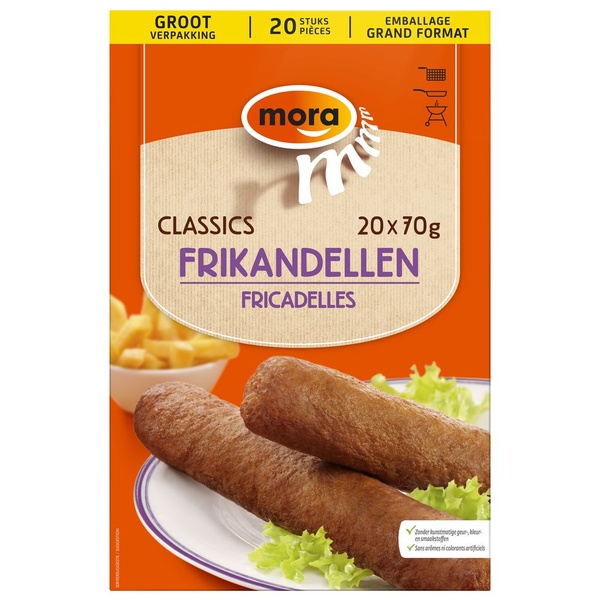 Mora Frikandellen voorkant