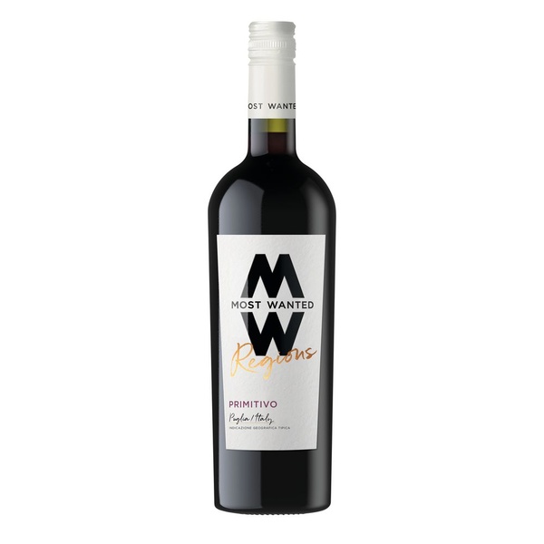 Most Wanted Most Wanted Primitivo achterkant