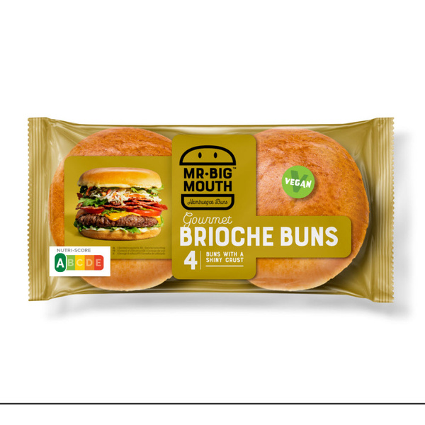 Mr Big Mouth brioche style bun voorkant